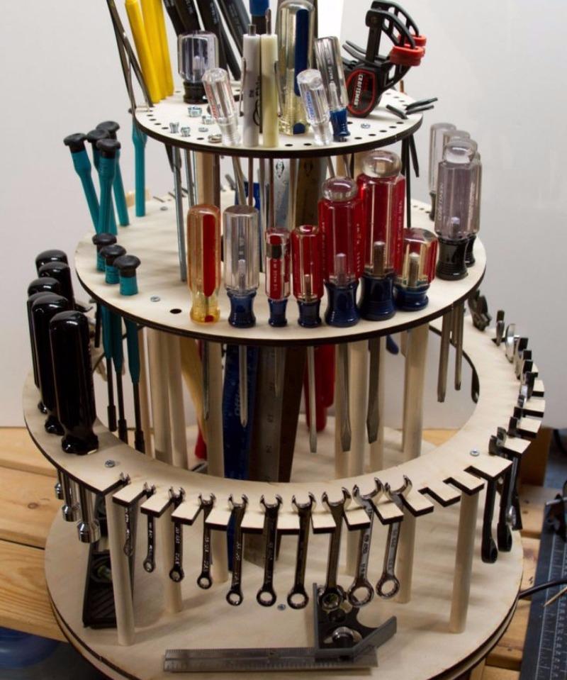 как сделать стеллажи в гараже