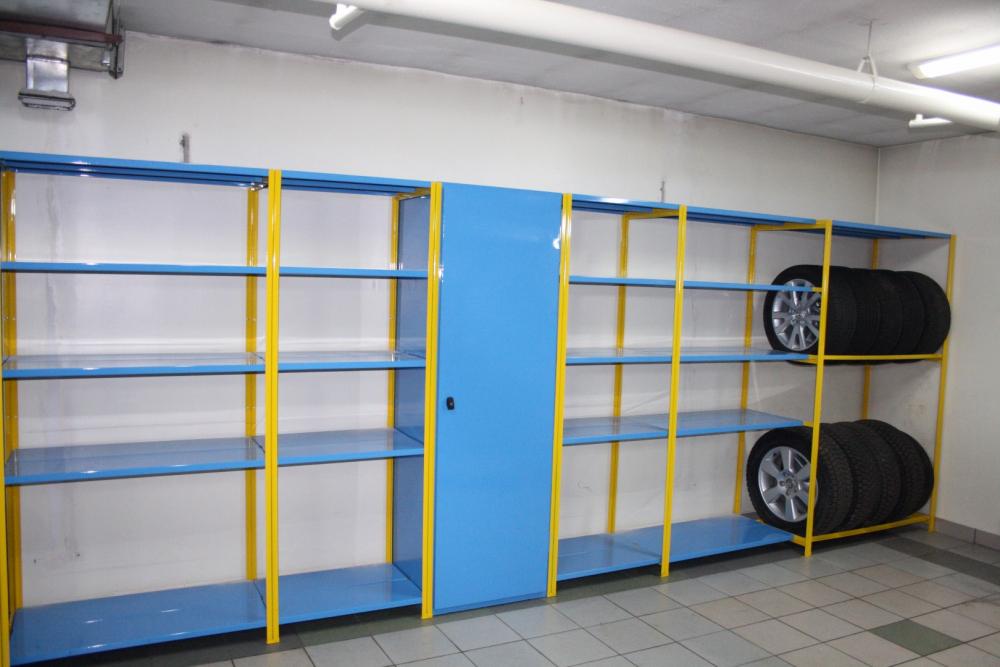 стеллаж в гараж своими руками (главный ключ)