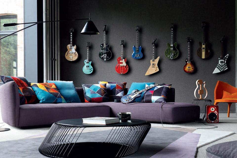 дизайн квартиры в стиле фьюжн