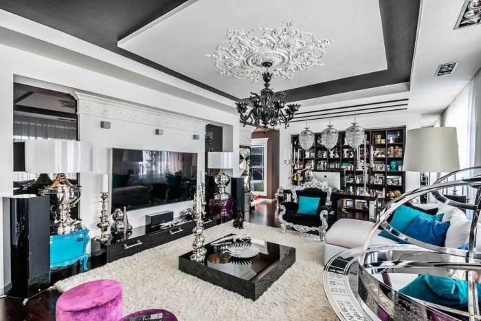 дизайн квартиры в стиле фьюжн