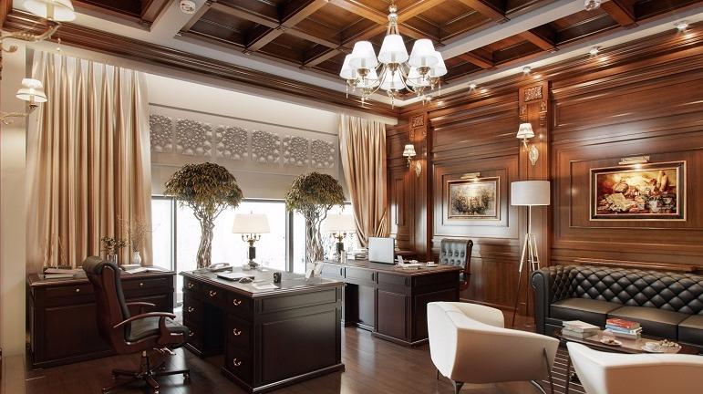 интерьер гостиной в стиле модерн