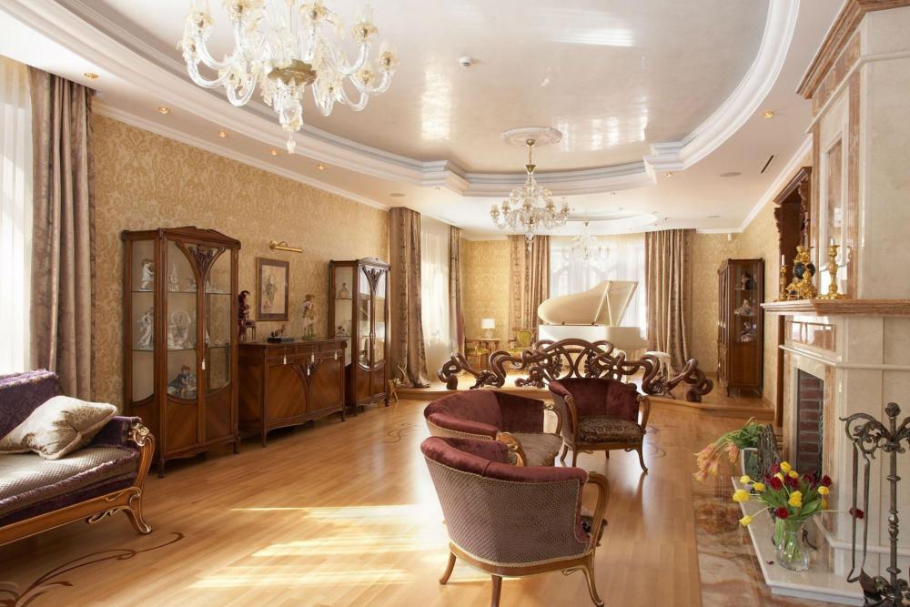 стиль модерн в интерьере (главный ключ)