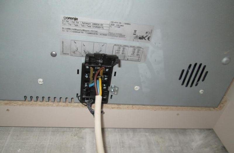 800 Подключение варочной панели к электросети, цены, стоимость, фото работ