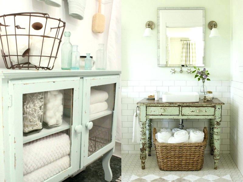 дизайн ванной комнаты в стиле прованс