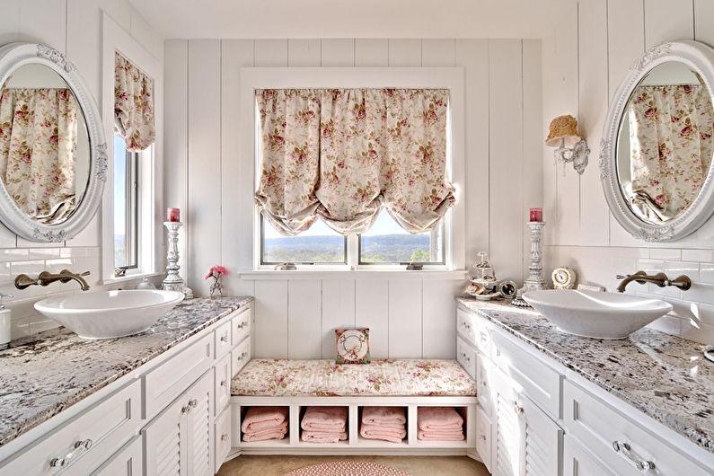 ванная в стиле прованс