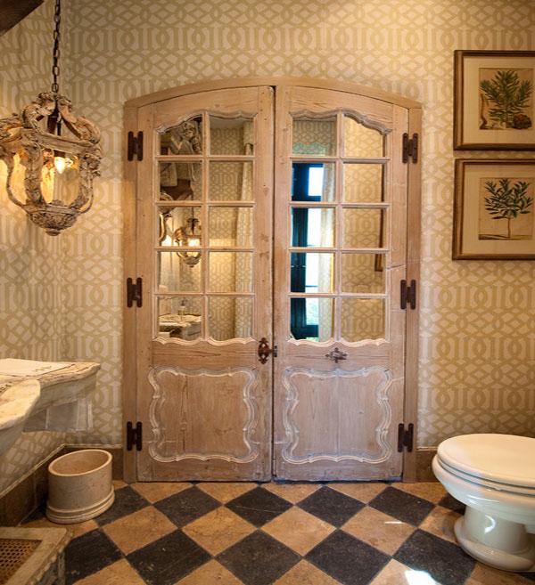 санузел в стиле прованс