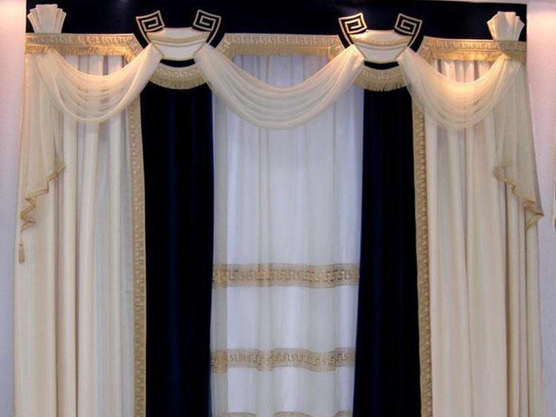 ламбрекен на липучке