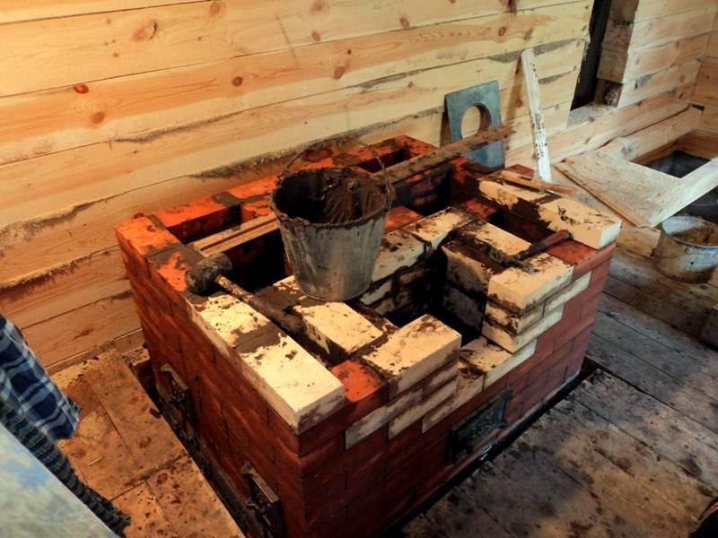 русская печь в современном доме