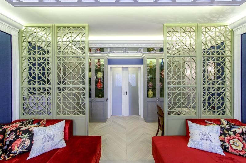 гостиная в восточном стиле