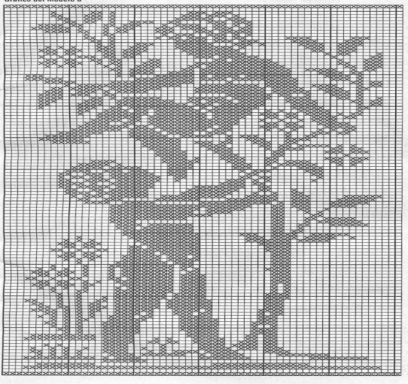 вязаные шторы