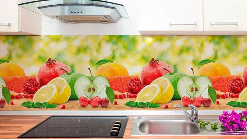 Все о кухонных фартуках из ХДФ