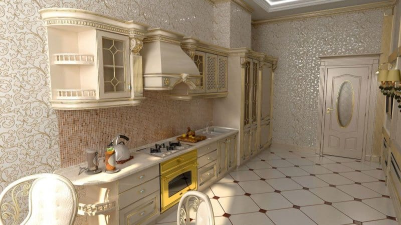 Всё об отделке кухни